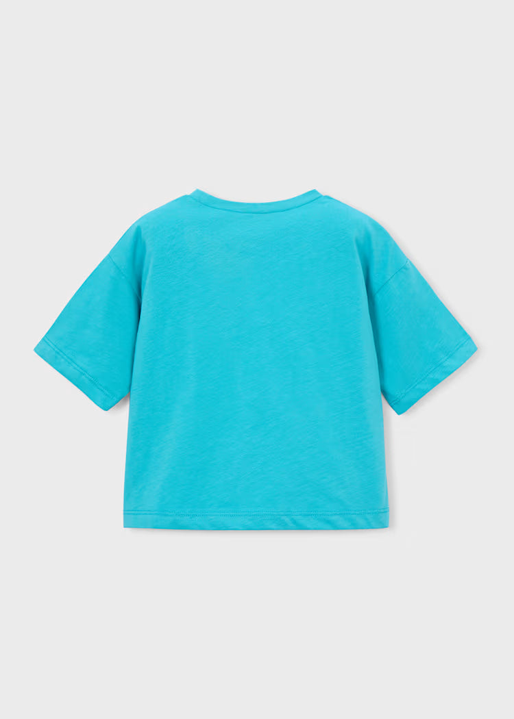 Camiseta corte recto niña