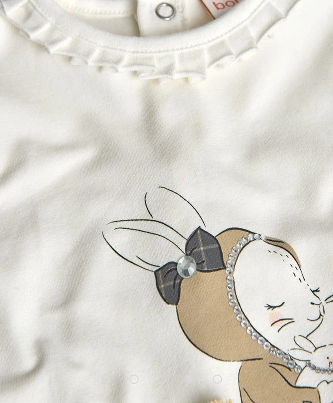 Camiseta Punto Elástico De Niña