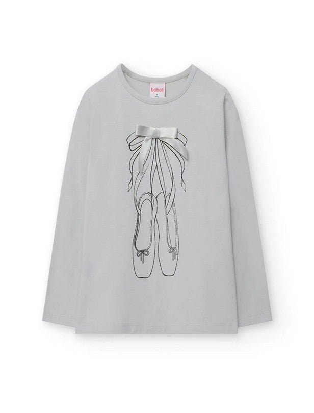 Camiseta Punto Elástico De Niña