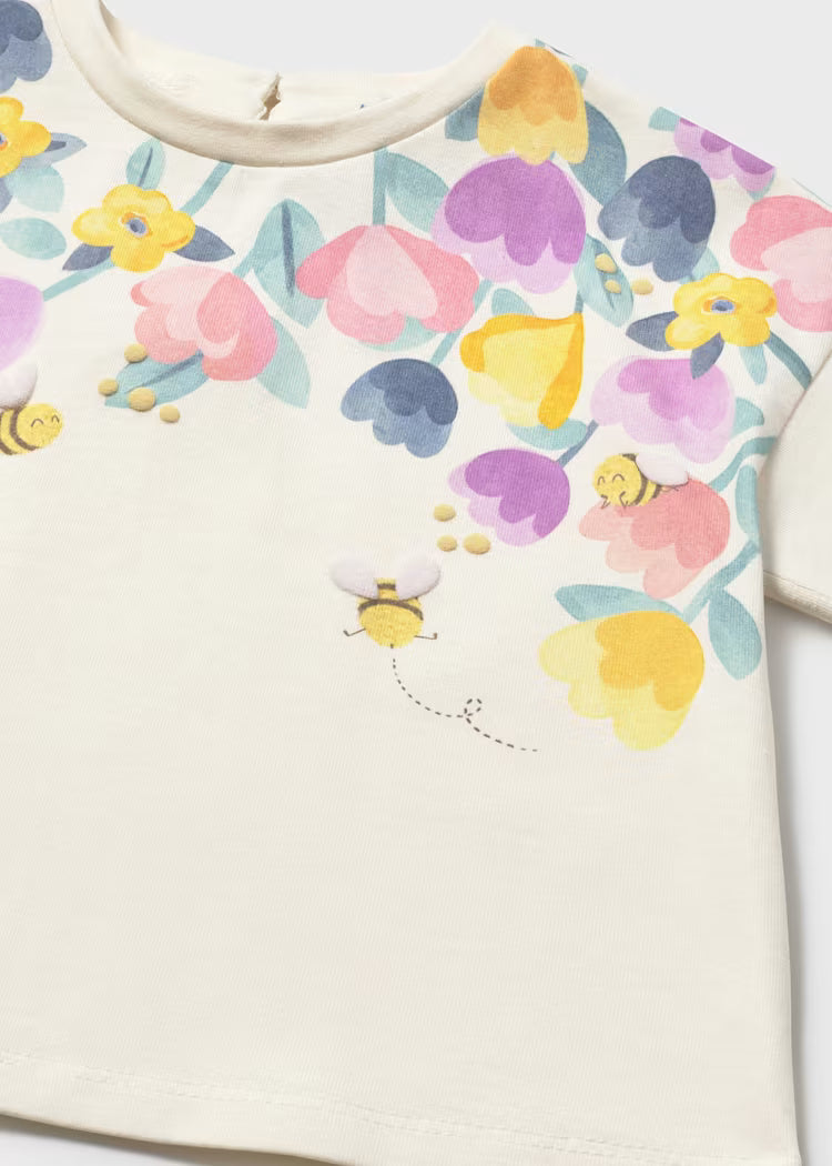Camiseta manga corta serigrafiada