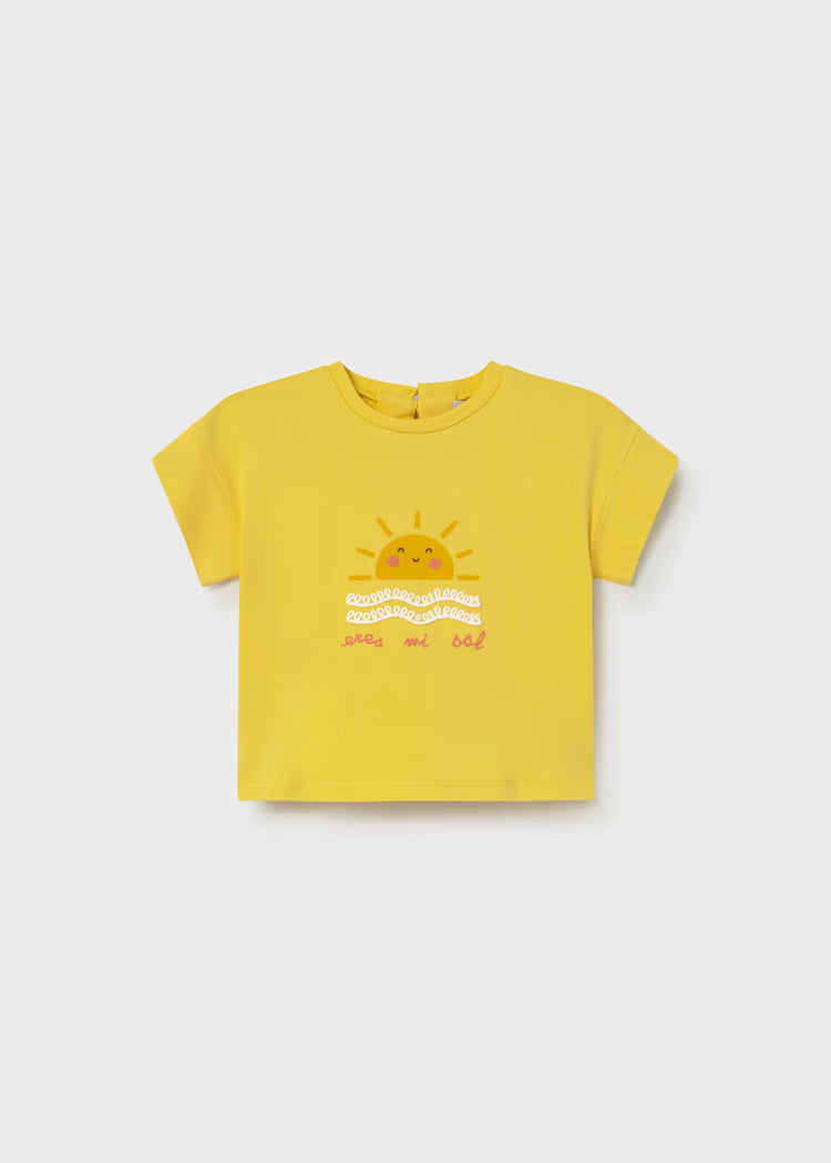 Camiseta manga corta serigrafiada