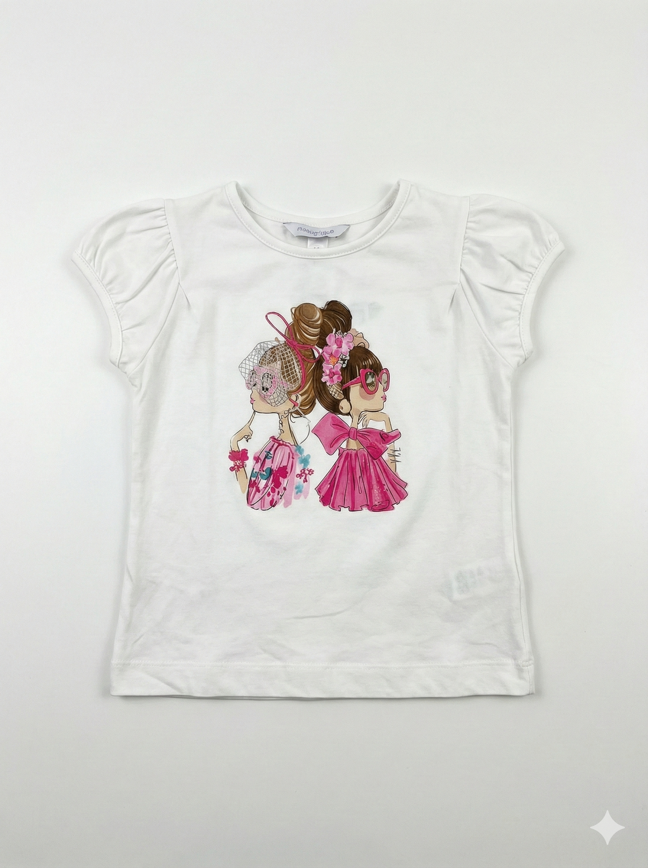 Camiseta Manga Corta De Muñecas