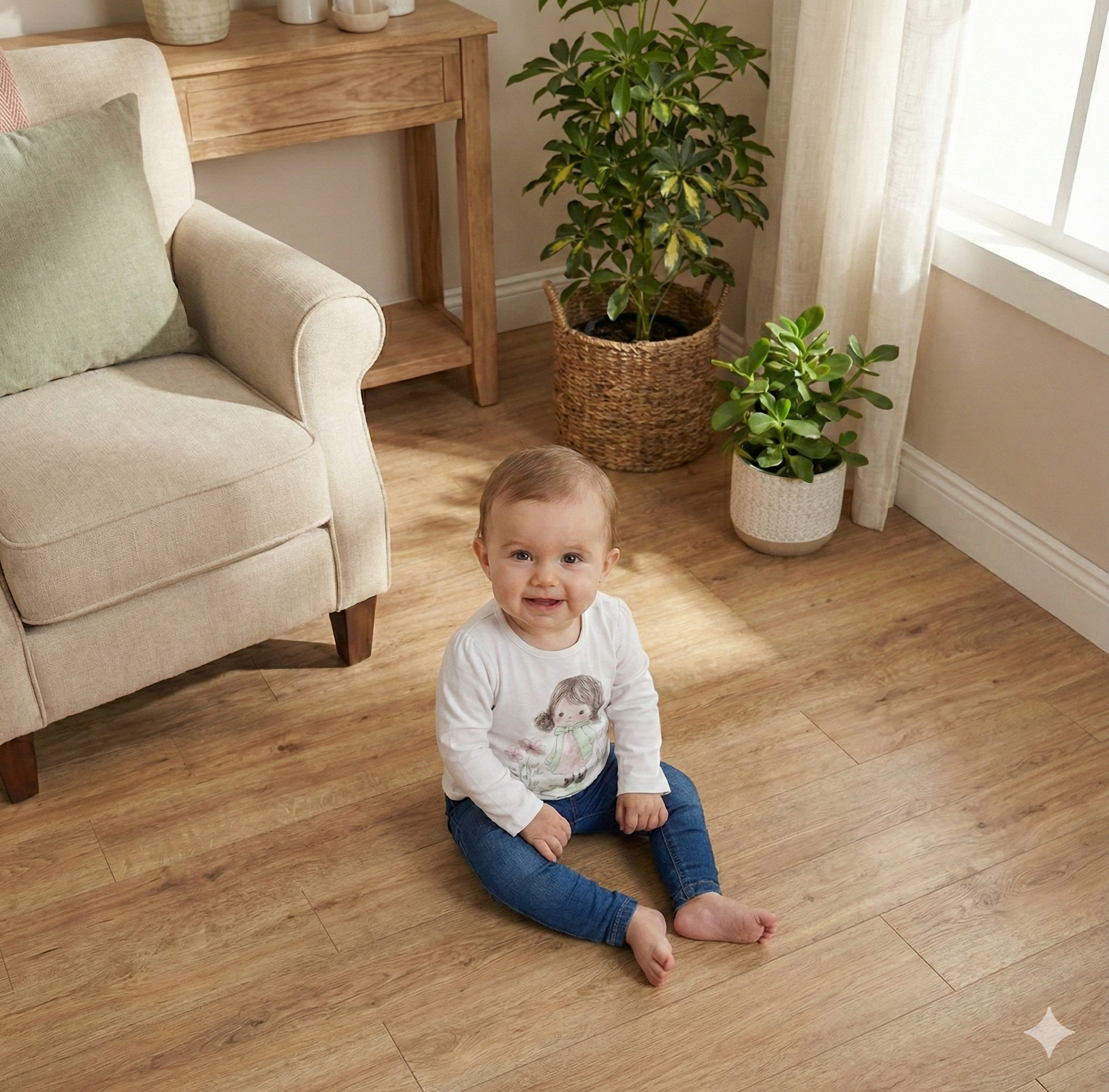 Camiseta De Manga Larga Niña