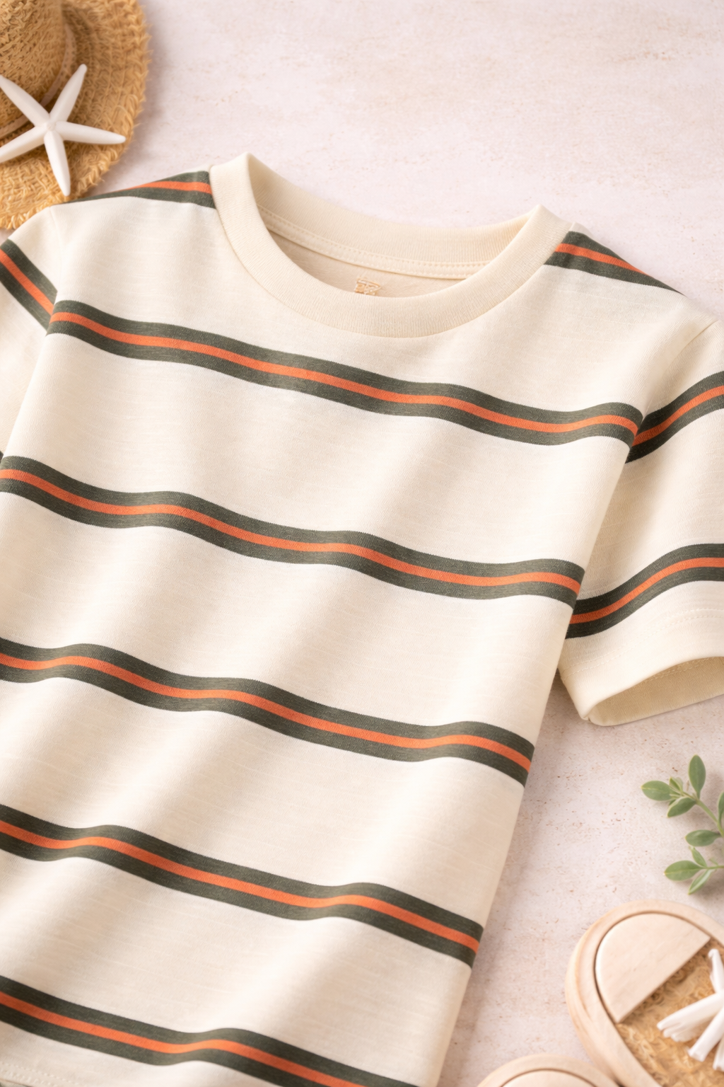 Camiseta Manga Corta rayas