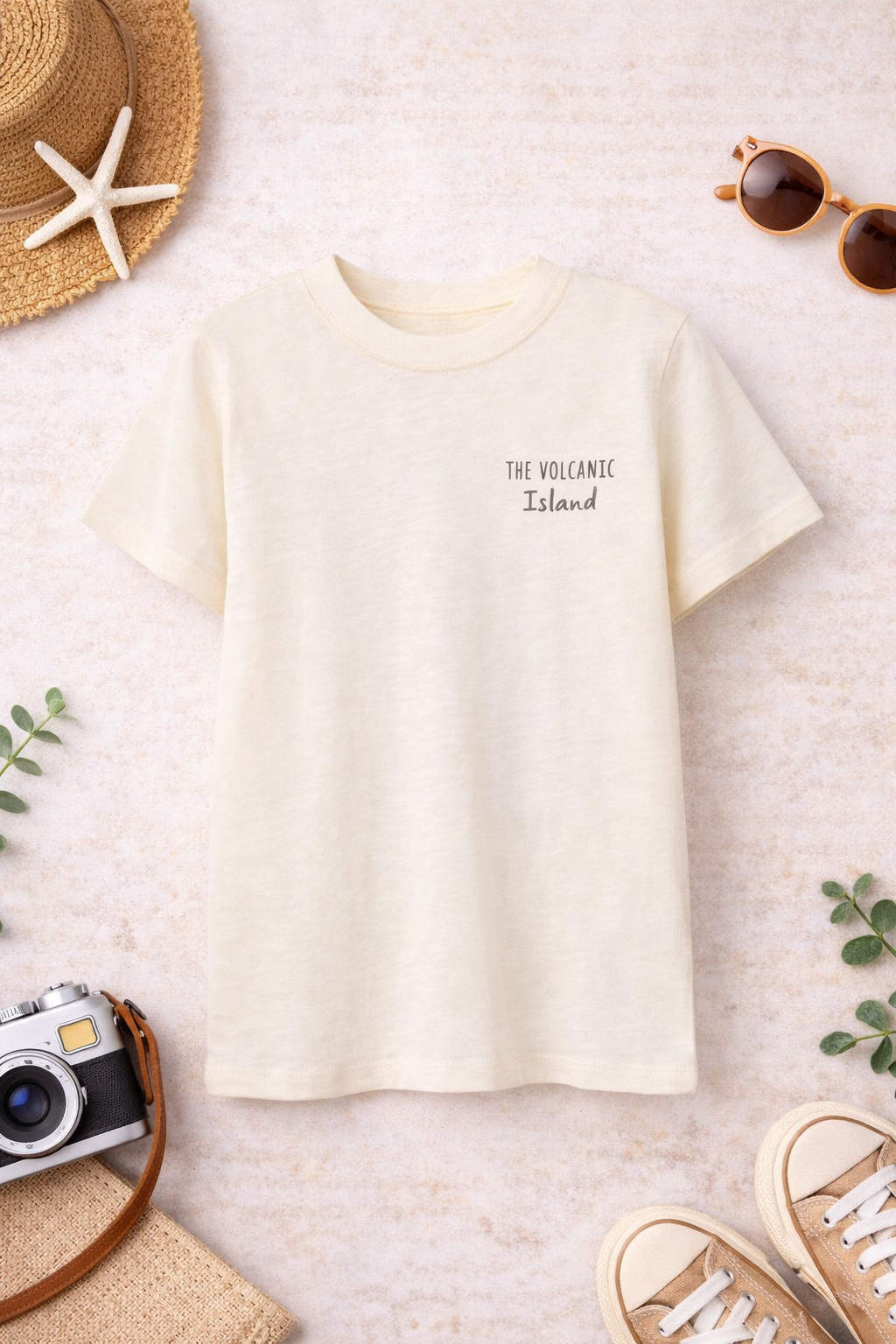 Camiseta Manga Corta Estampada espalda