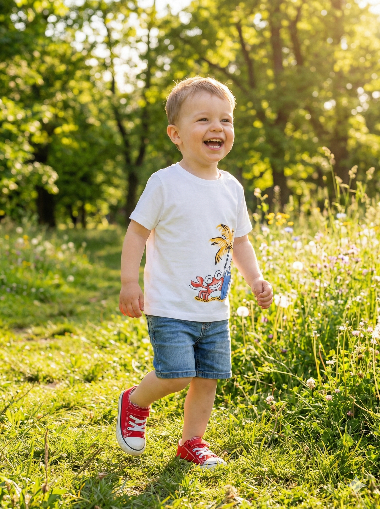 Camiseta Cangrejo Niño