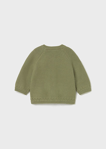 Chaqueta Cardigan Cuello Redondo Tricot