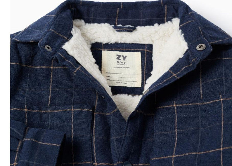 Cazadora Forrada Cuadros