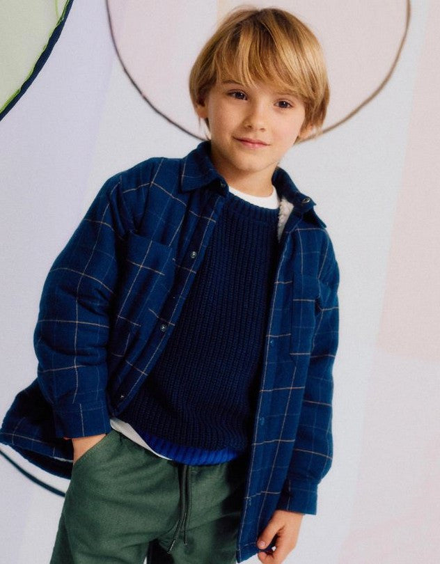 Cazadora Forrada Cuadros