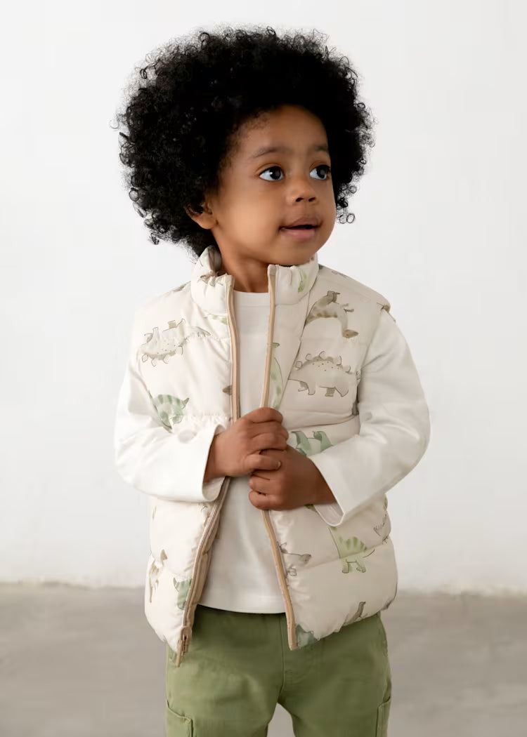 Chaleco reversible bebé niño
