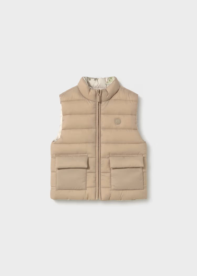 Chaleco reversible bebé niño