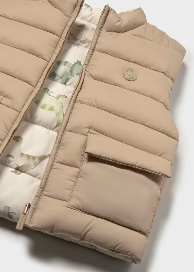 Chaleco reversible bebé niño