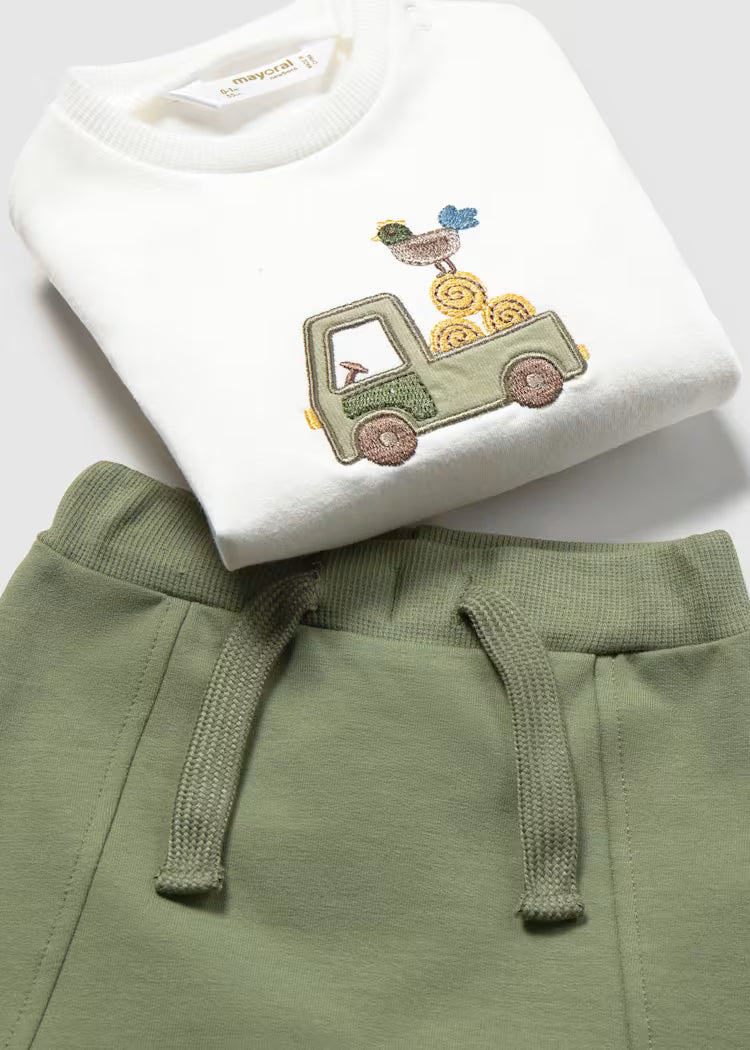 Chandal 3 piezas chaleco bebé niño