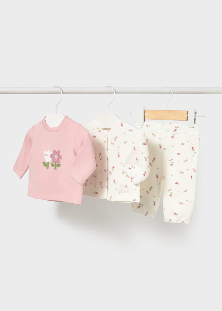 Chandal 3 piezas bebé niña
