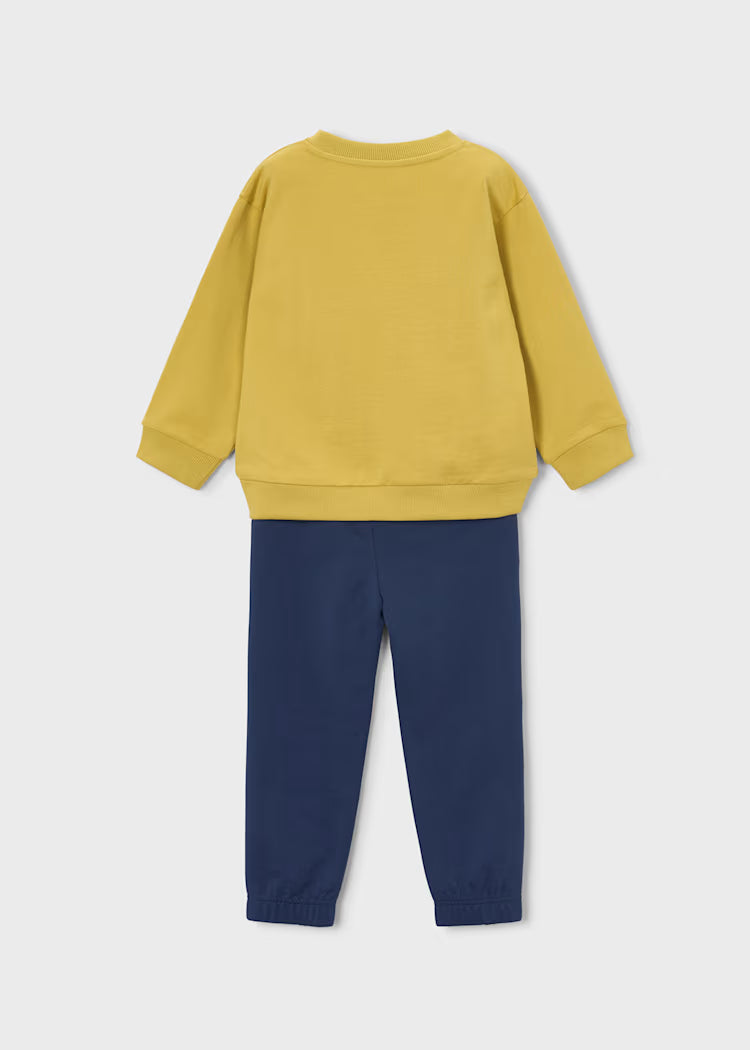 Chandal sudadera sin capucha y pantalón niño