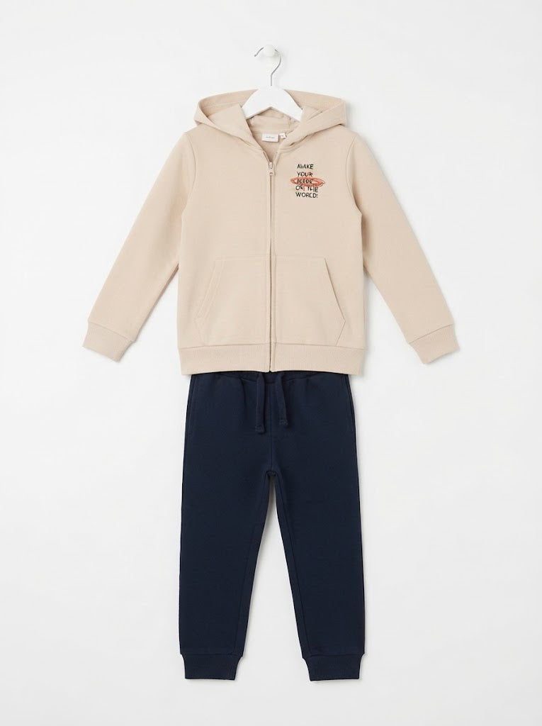 Chándal  beige Make your marc on the world