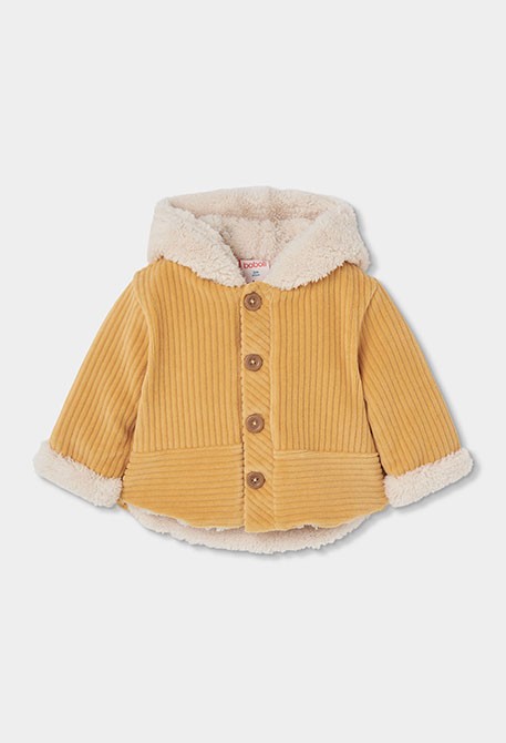 Chaqueta pana punto de bebé