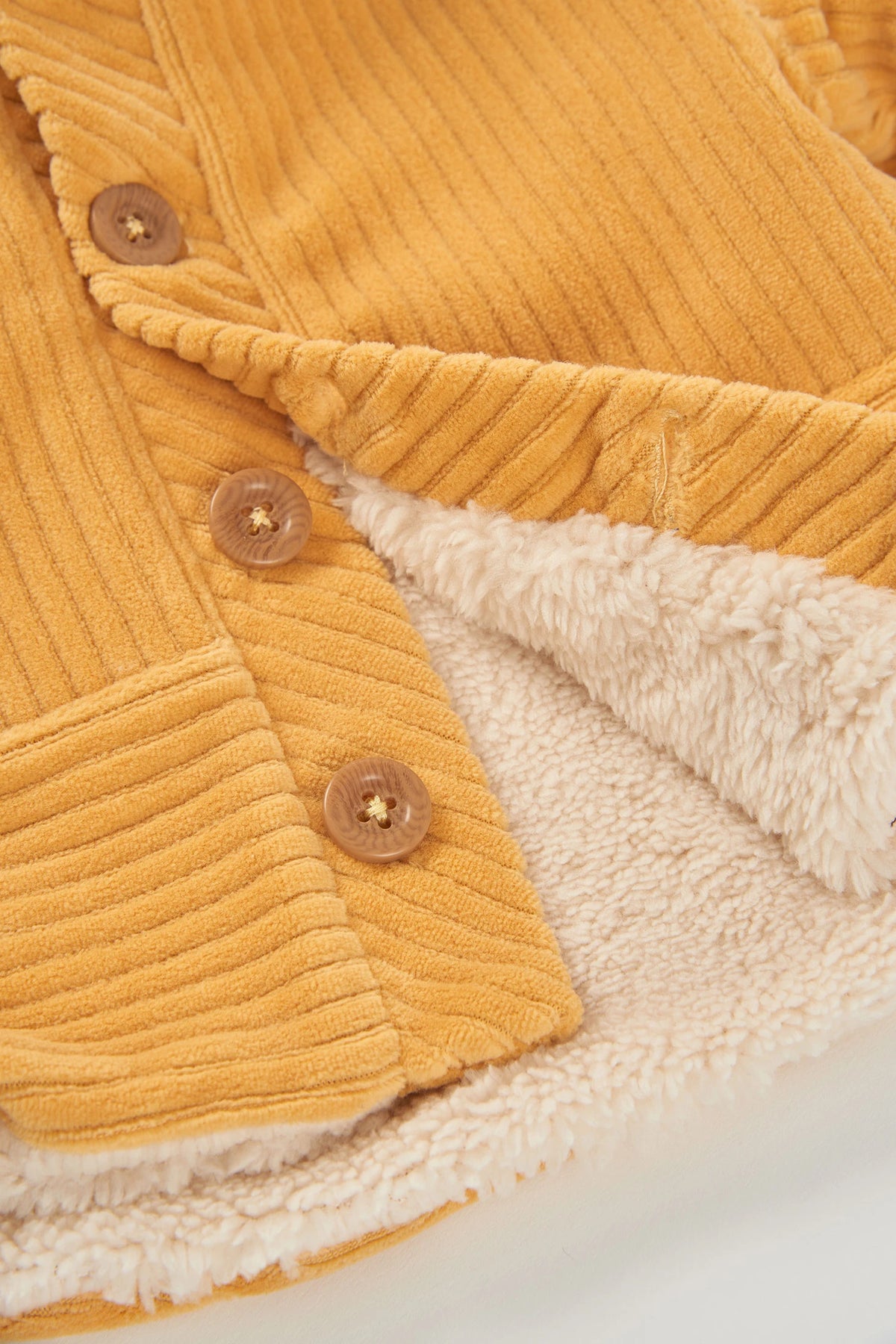 Chaqueta pana punto de bebé
