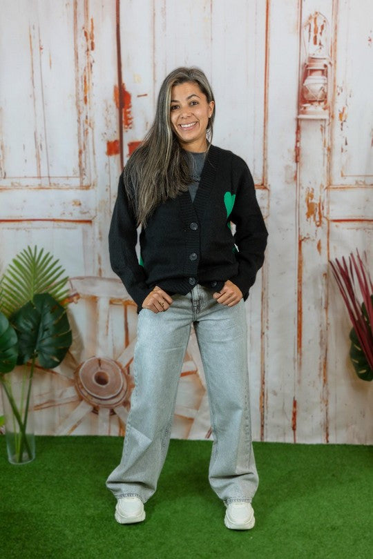 Chaqueta Punto Negra