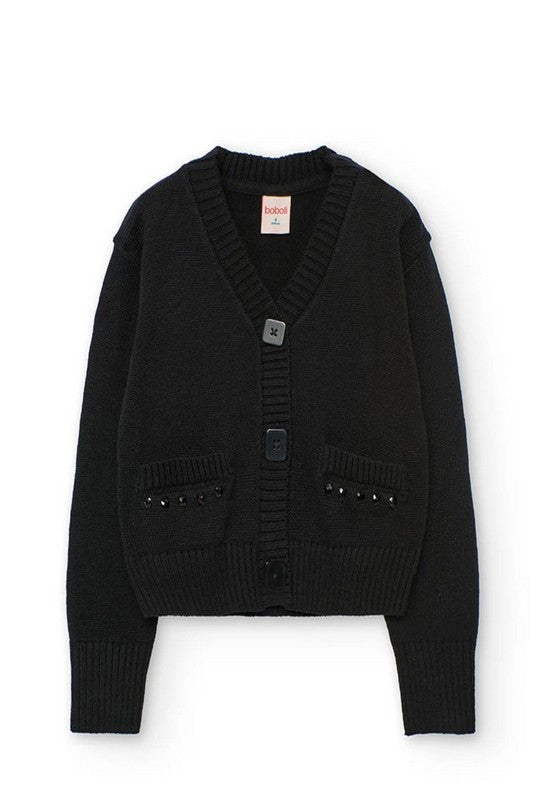 Chaqueta Tricotosa De Niña