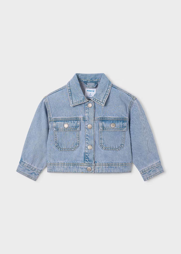 Cazadora denim niña