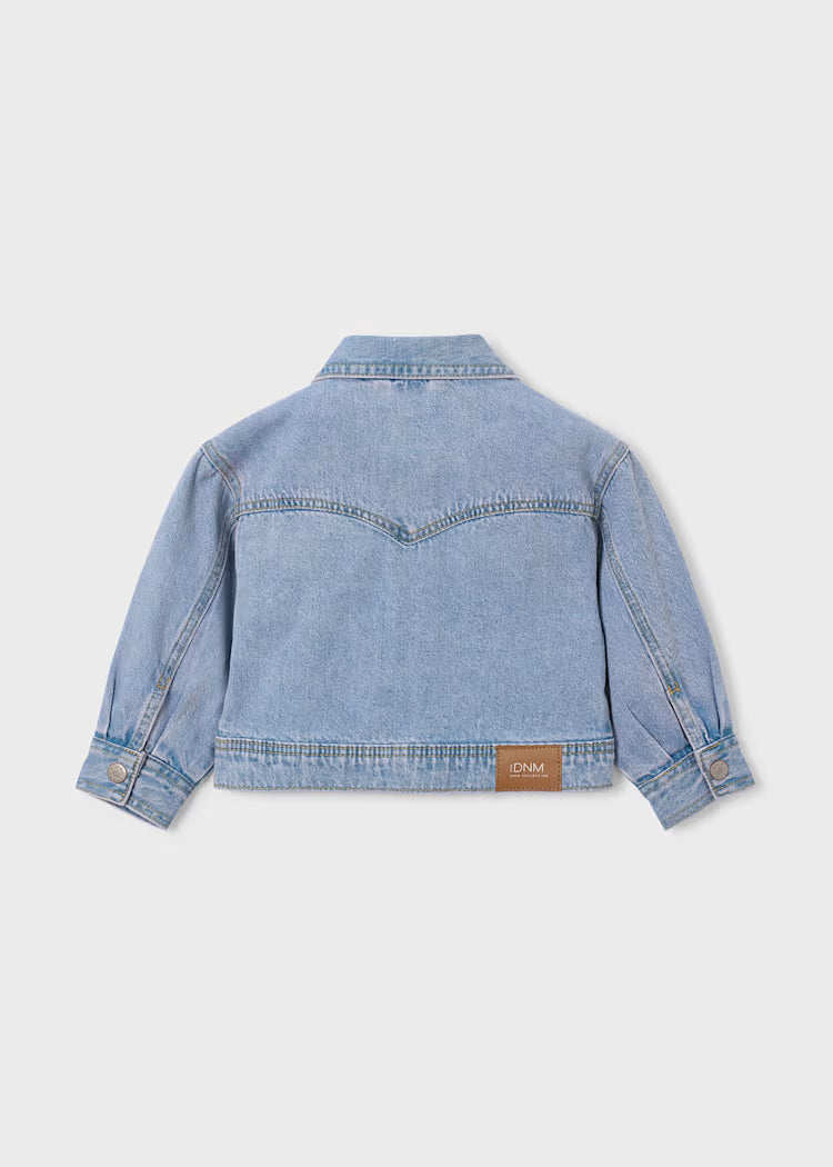 Cazadora denim niña
