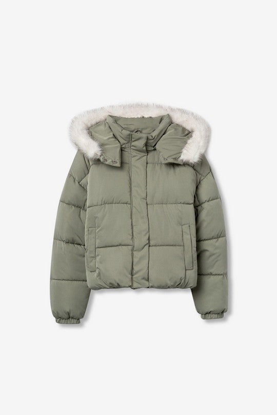 Chaquetón con capucha