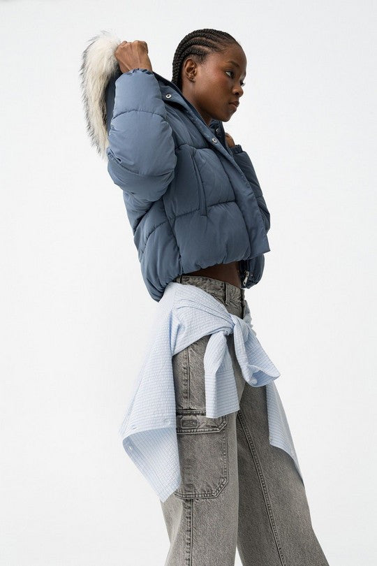 Chaquetón con capucha