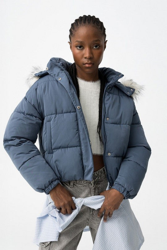 Chaquetón con capucha