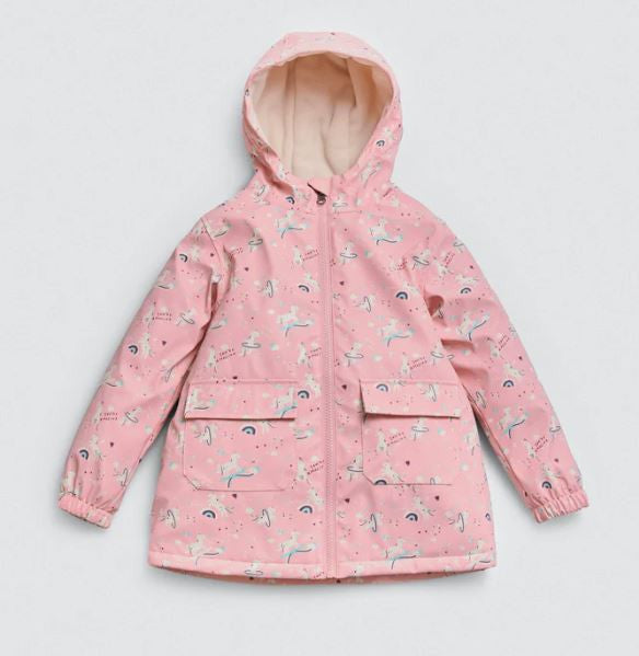 Impermeable chubasquero unicornios