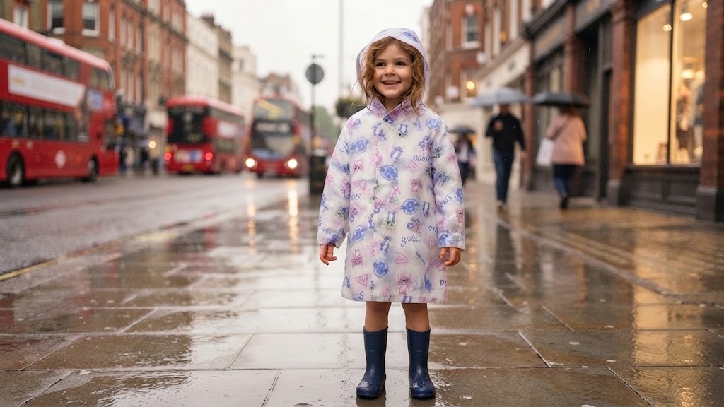 Impermeable Lilo & Stitch