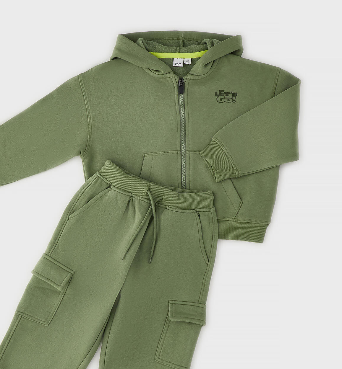 Chandal 2 piezas sudadera cremallera y jogger