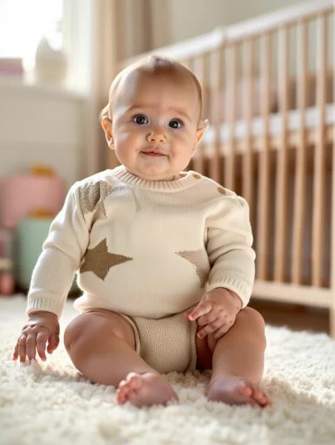 Conjunto Pantalon Corto Leotardo Bebé