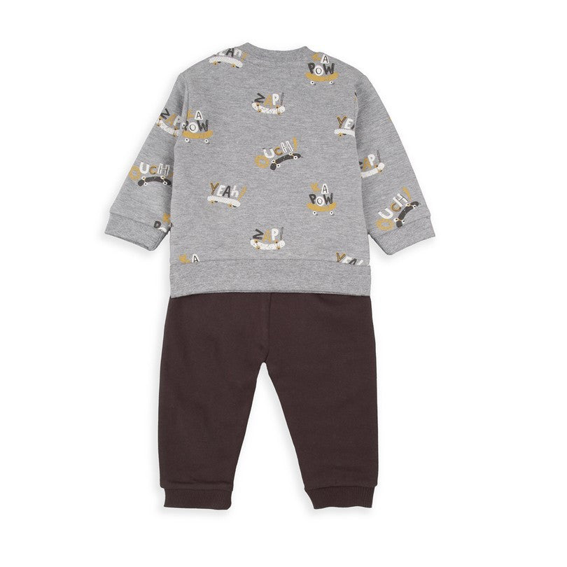 Conjunto 2 Piezas Babybol Gris Skate