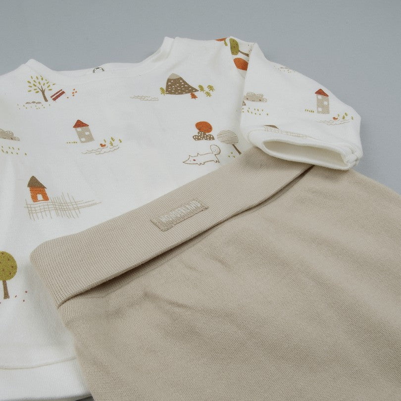 Conjunto 2 Piezas Bebe Algodón