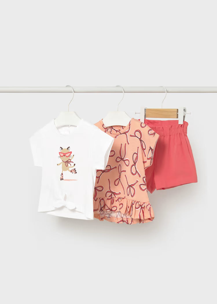 Conjunto short 3 piezas