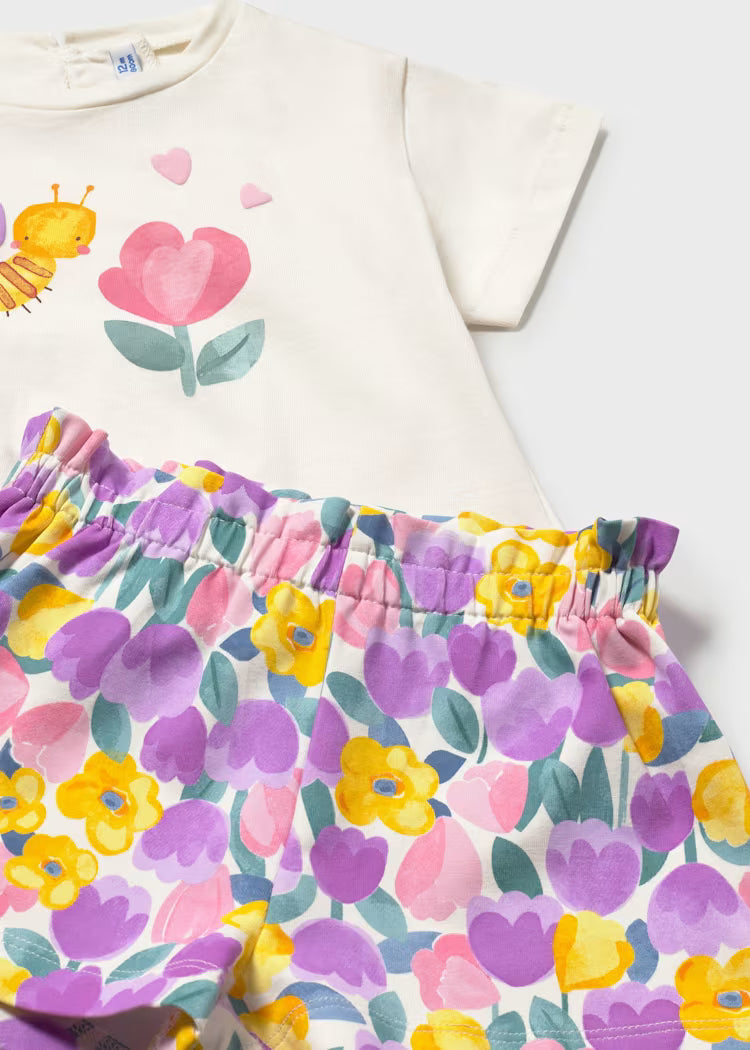 Conjunto short 3 piezas