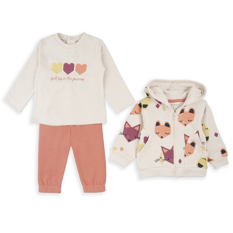 Conjunto 3 Piezas Gatos Babybol