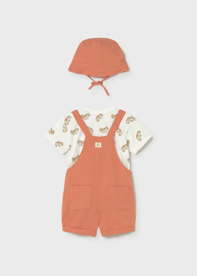 Conjunto peto bambula 3 piezas