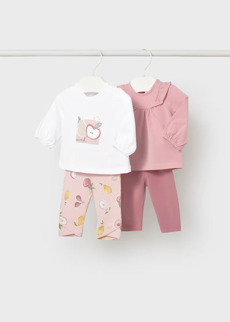 Conjunto leggings 4 manga larga