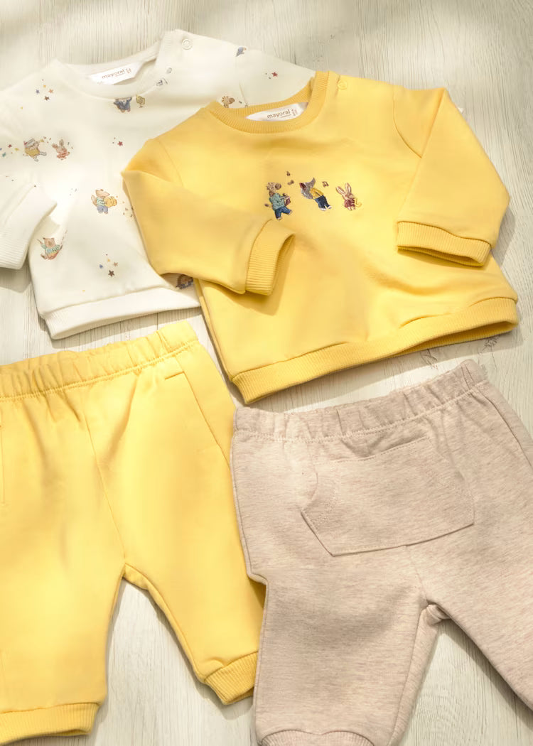 Conjunto punto 4 piezas bebé