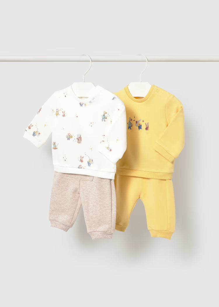 Conjunto punto 4 piezas bebé