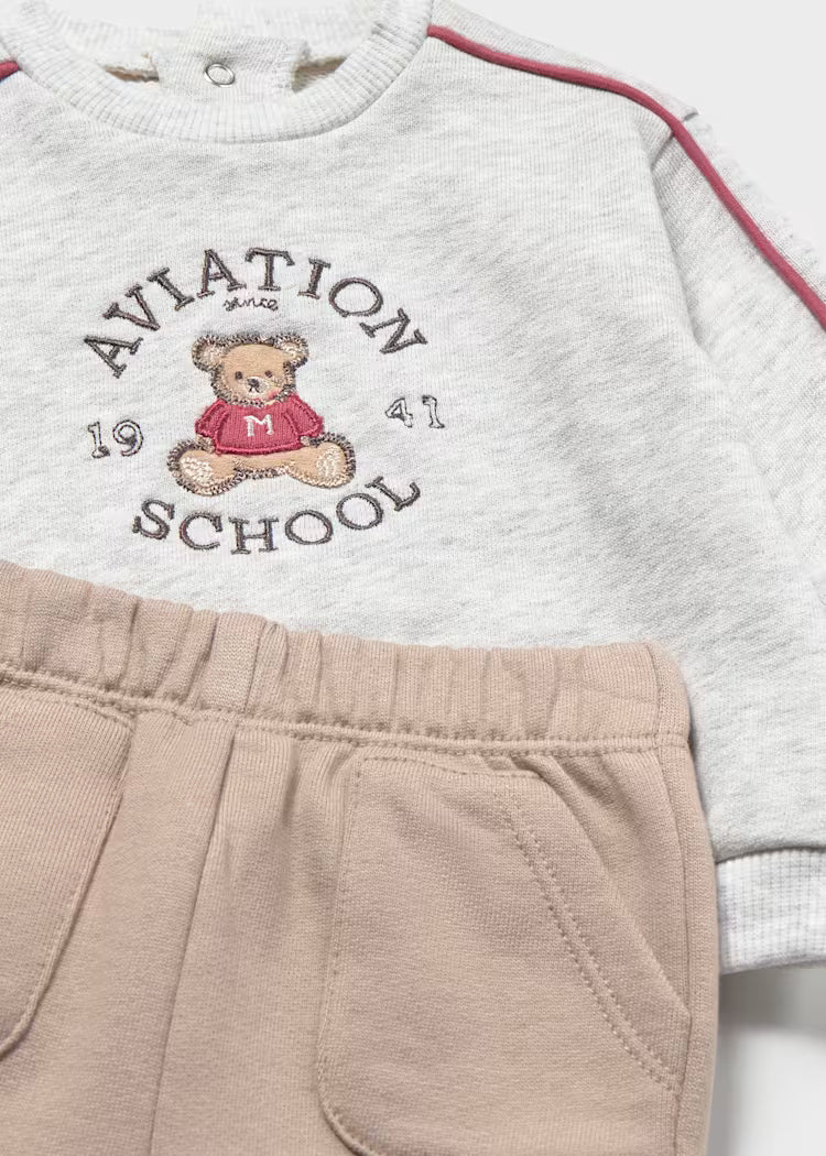 Conjunto punto 4 piezas bebé niño