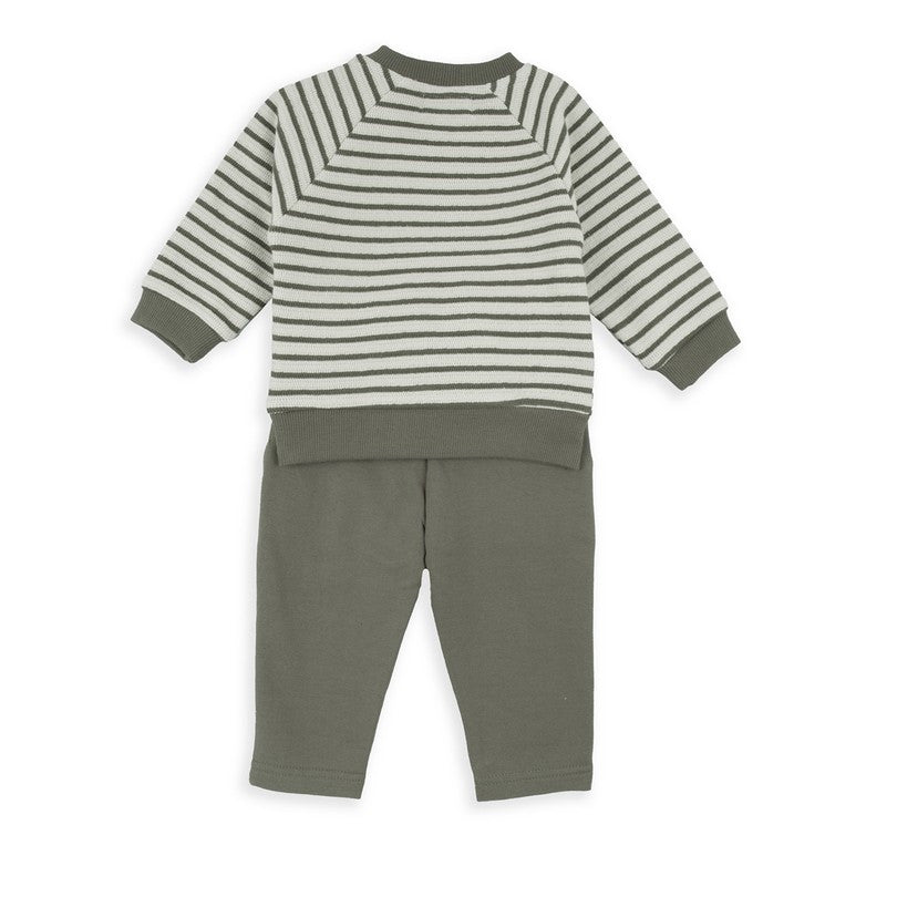 Conjunto Babybol Rayas Caqui