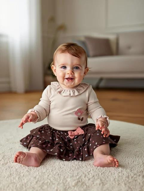 Conjunto Bebé Niña Amapola