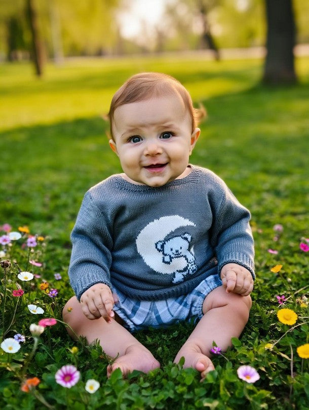 Conjunto Bebé Niño Punto Osito