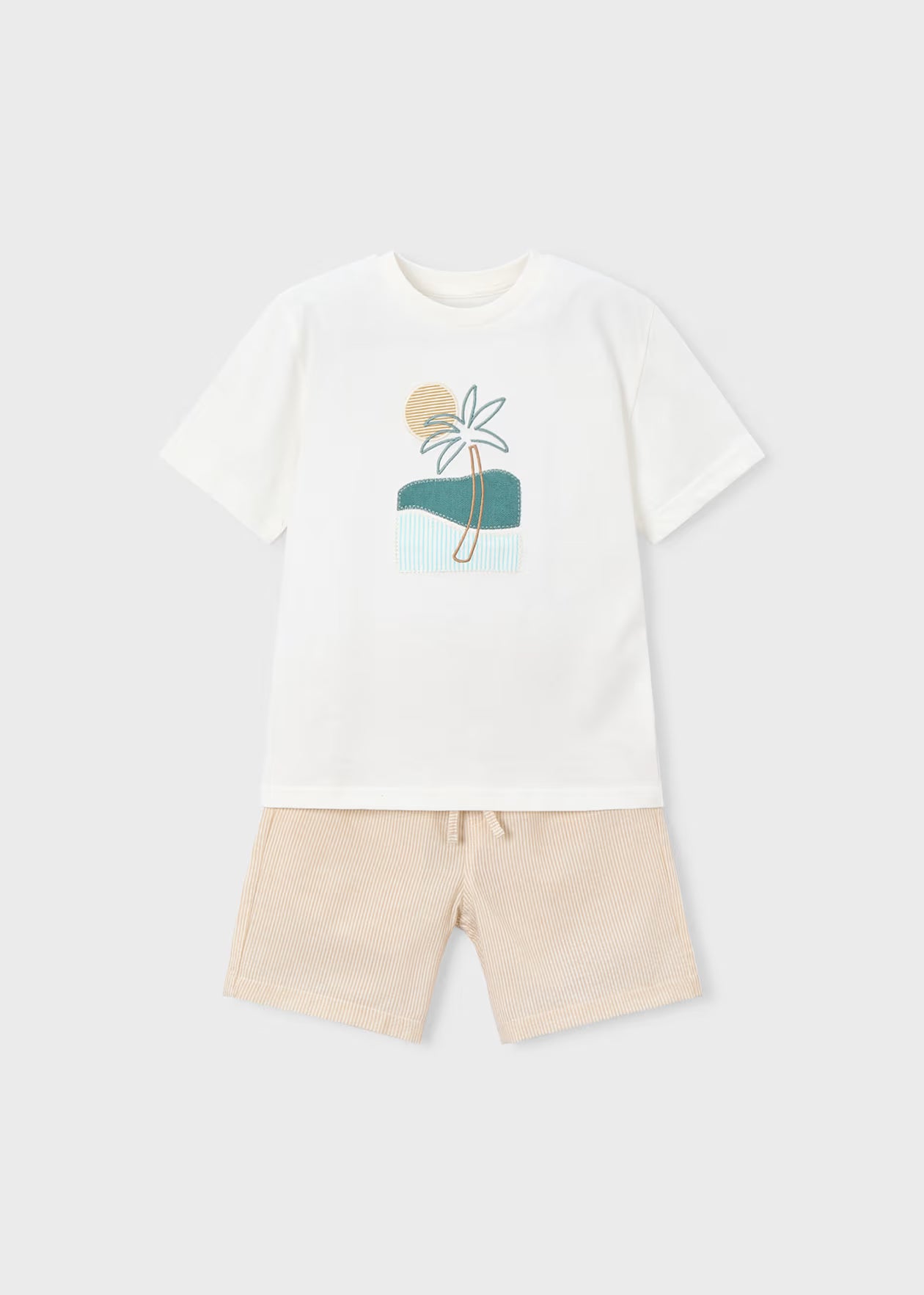 Conjunto bermuda seersucker