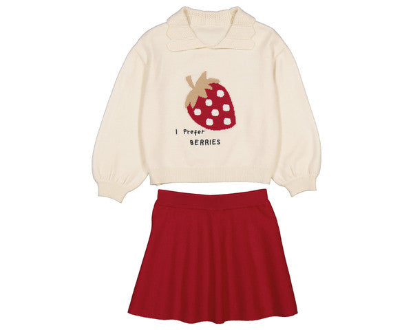 Conjunto Falda Jacquard