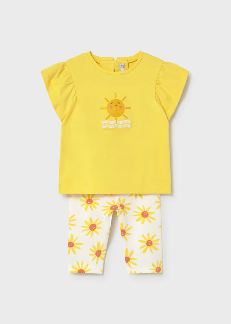 Conjunto leggings pirata y camiseta estampados bebé