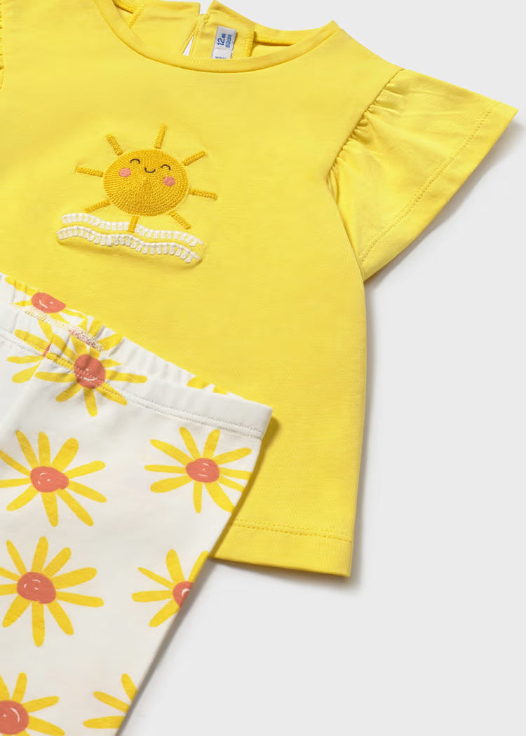 Conjunto leggings pirata y camiseta estampados bebé